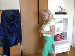 UhPorn presents: Oldnanny chubby mature with old mature is playing with pussy