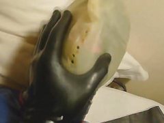UhPorn presents: Session 2 - latex bondage breathplay