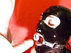 UhPorn presents: Latex mask big load cumshot ring gag 720p hd