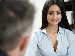 UhPorn presents: Hot secretary and her big cocked boss