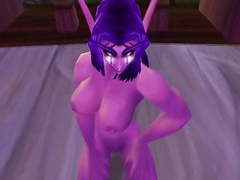 UhPorn presents: Night elf dance