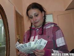 UhPorn presents: Pretty czech student trades sex for cash