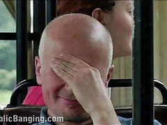 UhPorn presents: Public sex in a city bus