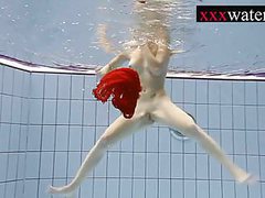UhPorn presents: Sexy hot girl swimming in the pool