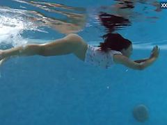 UhPorn presents: Puzan bruhova fat teen in the pool