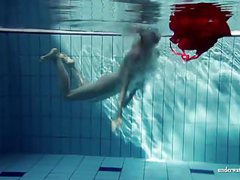 UhPorn presents: Hot blonde lucie french teen in the pool