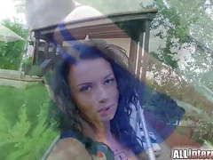 UhPorn presents: Allinternal anal creampie for hot brunette who loves a rough