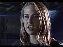 UhPorn presents: Super girl gets her ass drilled super hard
