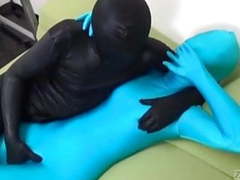 UhPorn presents: Subtitled japanese zentai fingerbanging to orgasm