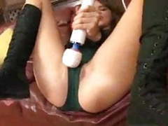 UhPorn presents: Helga squirts through her panties and masturbates