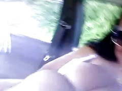 UhPorn presents: Granny handjob #7 chunky italian in the car