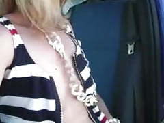 UhPorn presents: Naomi1 in a car