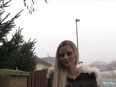 UhPorn presents: Public agent katy pearl gets her tight pussy fucked in a car
