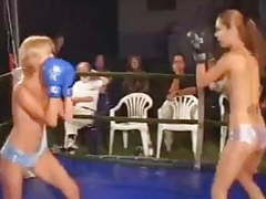 UhPorn presents: Real topless boxing (2)