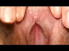 UhPorn presents: Close up on juicy wet hairy pussy bvr