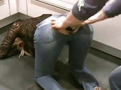 UhPorn presents: Anal champagne bottle insertion