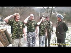 UhPorn presents: Military girl gets fucked by her team