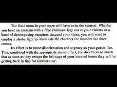 UhPorn presents: Haunted house handbook 1