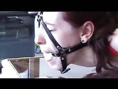 UhPorn presents: Hogtied on table and harness