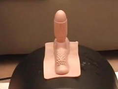 UhPorn presents: Extremely strong orgasm on sybian