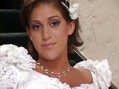 UhPorn presents: Bride & a hottie share a big cock