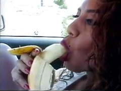 UhPorn presents: Latina sucks whip cream off guy's dick then fuck