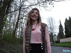 UhPorn presents: Public agent russian hotty loves daylight outdoor sex
