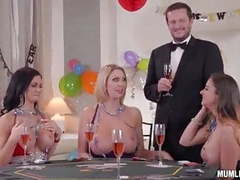 UhPorn presents: News years party turns into group fuck