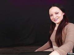 UhPorn presents: Tiny girl loves to handjob and jerk off older men! - teentug