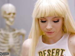 UhPorn presents: Girlsway doctor milf diagnosed teen with squirting orgasms