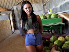 UhPorn presents: Gina ferocious with natural tits and hot ass gets fucked hard, Couple, Hardcore, Brunettes, Long Hair, Latina, MILF, Shorts, Pussy Licking, Blowjob, Big Tits, Natural Tits, Hot Ass