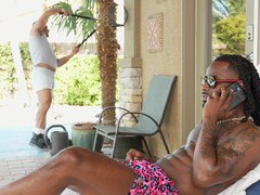 UhPorn presents: Muscular black and white dude enjoy having passionate anal sex, Gay
