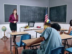 UhPorn presents: Stunning teacher wearing stockings gets fucked in the class room - sarah lace, Couple, Hardcore, Pornstars, MILF, Long Hair, Pussy Licking, Lingerie, Stockings, Nylon, Blowjob, Anal, Pussy, Shaved Pussy, Cowgirl, Big Tits, Fake Tits, Teachers