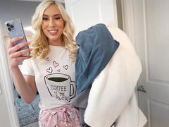 UhPorn presents: Blonde roommate kay lovely gives a blowjob and gets fucked hard, Couple, Hardcore, HD POV, Blondes, Blowjob, Cowgirl, Pussy, Shaved Pussy, Missionary, Natural Tits, Handjob, Rim Job, Cum In Mouth, Cumshot