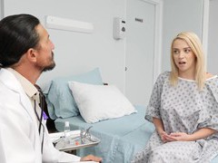 UhPorn presents: Incredible anal exam for gorgeous blonde patient madison summers