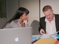 UhPorn presents: Rough dicking in the office with gorgeous valentina ricci