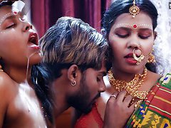 UhPorn presents: Tamil wife very 1st suhagraat with her big cock husband and cum swallowing after rough sex ( hindi audio )