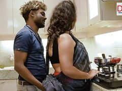 UhPorn presents: Stepmom fucked by her stepson in kitchen-- stepmom satisfy her stepson by giving him her big ass