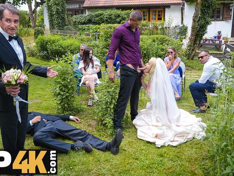 UhPorn presents: Bride4k. runaway groom