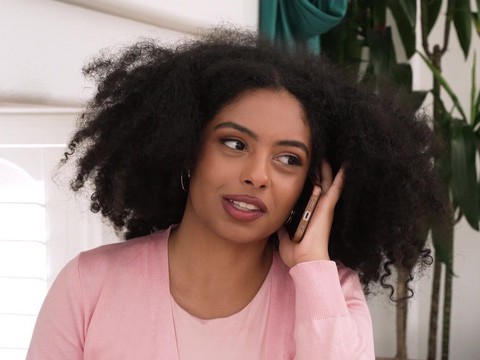 UhPorn presents: Foxy ebony hadiya honey bends over to be fucked in doggystyle