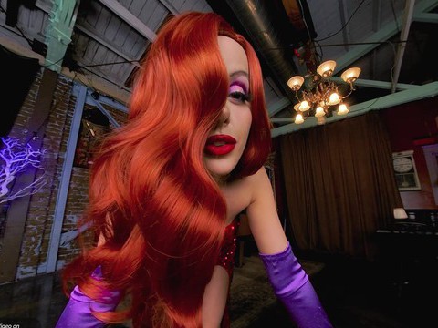 UhPorn presents: Pov cosplay porn with jessica rabbit in hd porn