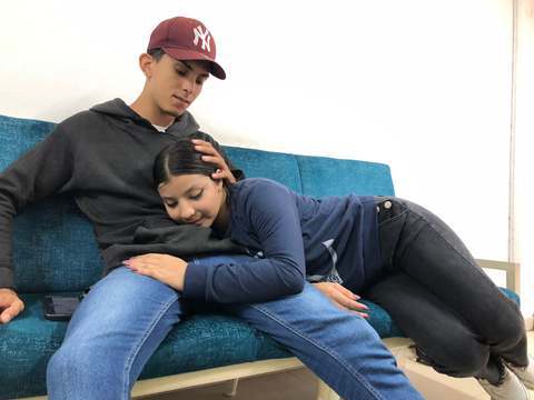 UhPorn presents: Rest step sister - just touch my penis with your beautiful 18 year old mouth - spanish subscribe