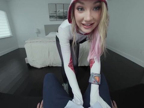 UhPorn presents: Daisy lavoy as spider gwen stacy has been missing you
