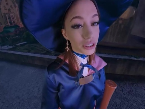 UhPorn presents: Laya rae as akko knows some naughty spells