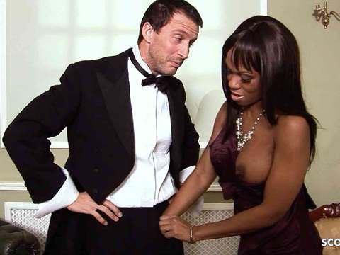 UhPorn presents: Big boobs black ebony goddexxx wife seduce hotel-boy to interracial cheating fuck
