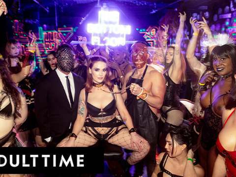 UhPorn presents: Adult time -  pov sex party with siri dahl! ft seth gamble, codey steele, penny barber, and more!