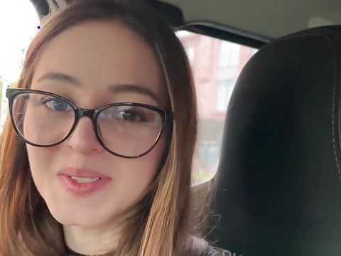 UhPorn presents: The cafeteria clerk gets in my car and gives me a delicious blowjob
