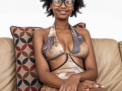 UhPorn presents: Big tits nubian teen giving porducer sloppy deepthroat at amateur casting!