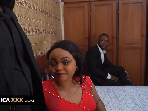 UhPorn presents: Hot trio in african lands