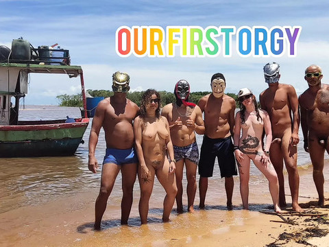 UhPorn presents: I took my wives to a gangbang with my friends on an old boat in salvador